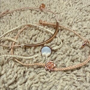 3 Pura Vida bracelets